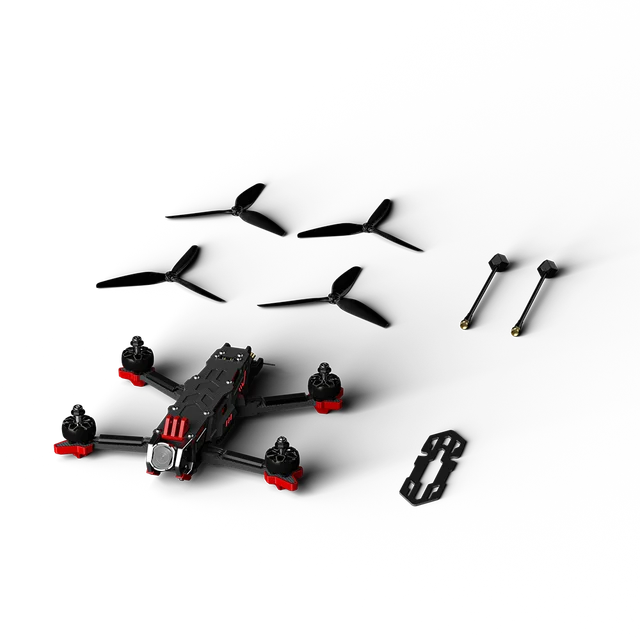 iFlight CineFlow 5 O4 6S HD 5inch Drone BNF with O4 Air Unit Pro / XING2 2207 2050KV motor for FPV cinematic freestyle 6