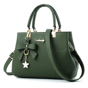 New  Elegant Shoulder Bag for Women Luxury Designer Handbags Female Bags Plum Bowknot Sweet Messenger Crossbody Bag 1