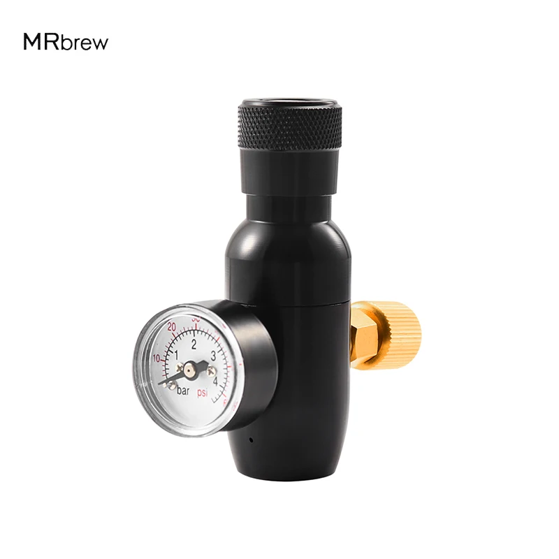 Mrbrew Portable Co2 Keg Charger,060psi Mini Regulator Co2 Sodastream