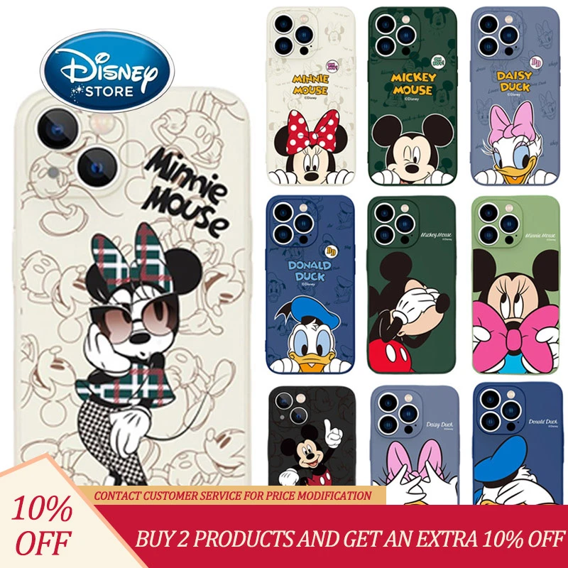 Disney iPhone 13 Pro Max Mobile Phone Case Mickey Minnie iPhone 13