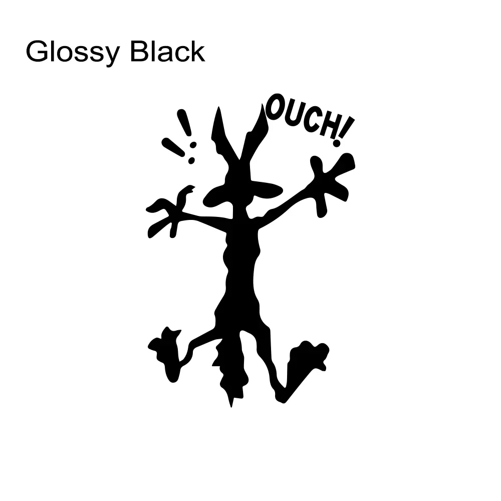 1Pc Waterproof Rabbit Decals Car Stickers For Car Window Bumper Laptop Motor Vinyl Stickers Decoration Auto Styling Accessories