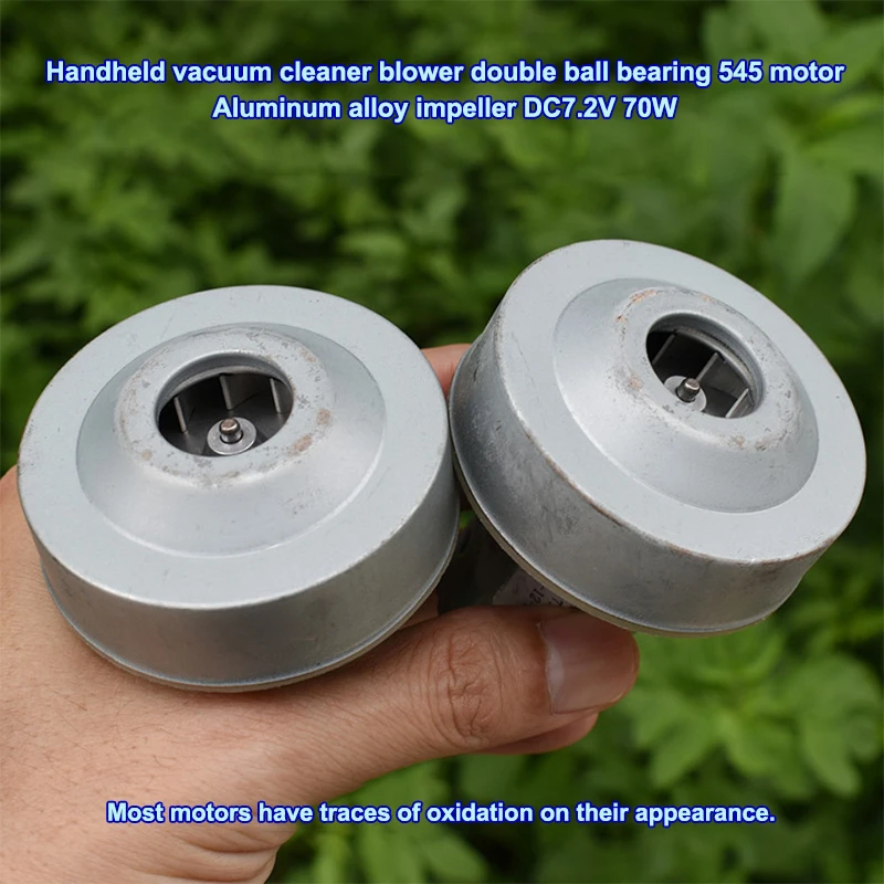 1Pcs 545 Motor DC7.2V 70W Vacuum Cleaner Motor Ball Bearing Micro Motor For Vacuum Cleaner Parts Air Blower Built In Driver