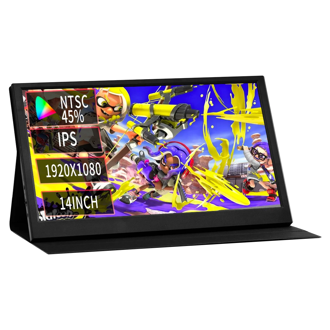

14.0'' FHD 1080P Portable Monitor HDMI USB IPS Second Monitor External for PC Laptop Mac Switch Xbox ps4 4