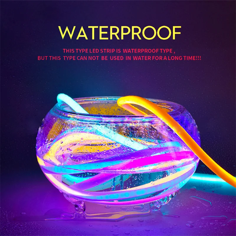 Description Picture 5 of itemFlexible Silicone LED Light Strip 360 Degree Luminous Round Neon Light Strip DIY Decorative Indoor Outdoor Lighting Pendant Lamp