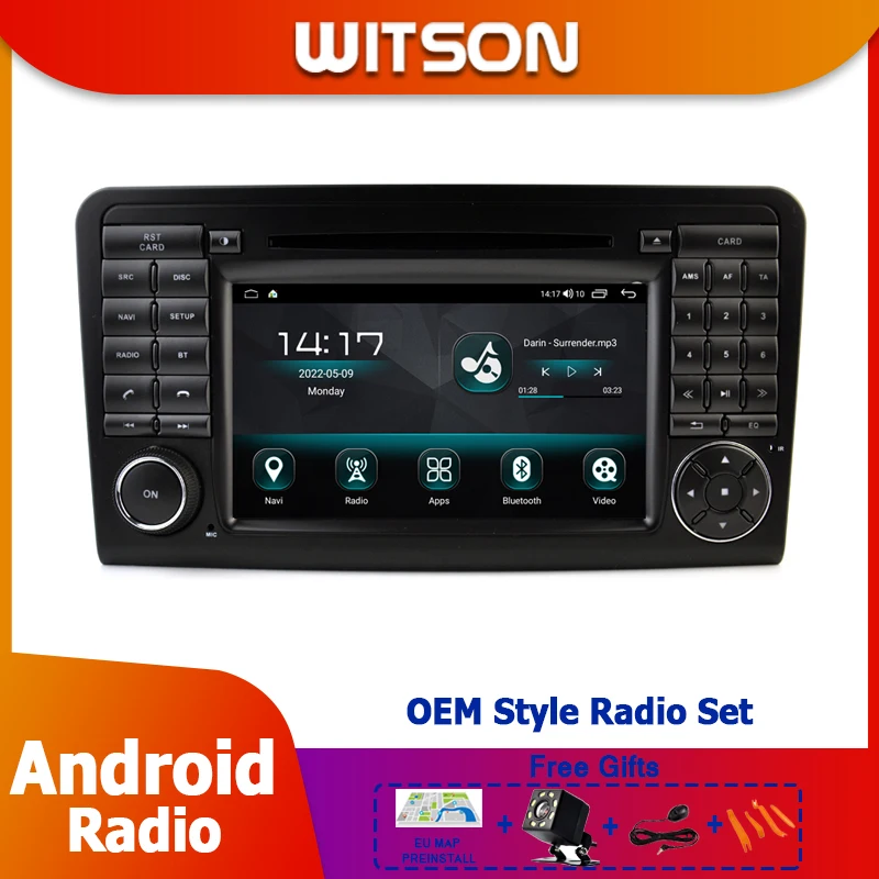 

Автомобильная магнитола 8 дюймов, стерео-система с GPS, для Mercedes Benz ML300, ML450, ML500, GL Class, GL320, GL350, GL420, GL450, GL500, 2005-2012