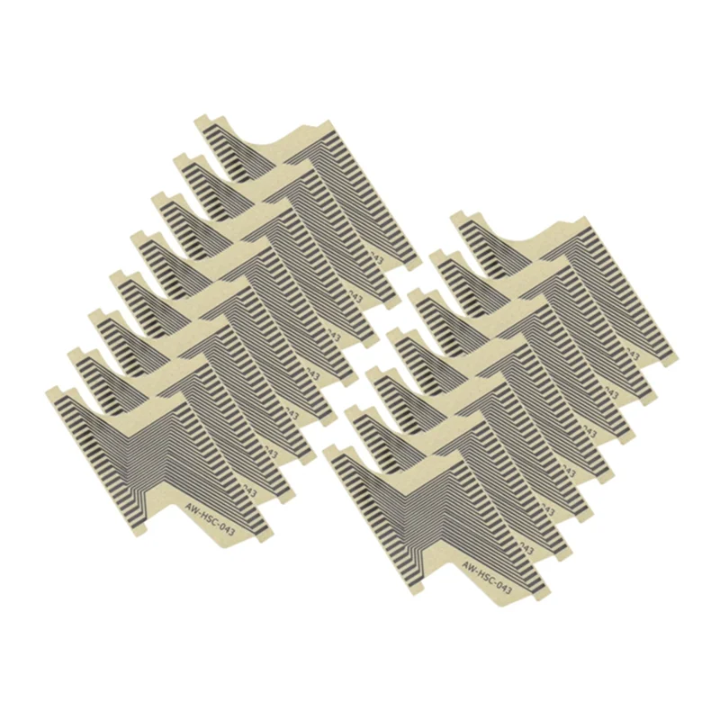 AW-HSC-043 Instrument Cluster Flat LCD Connector Opel Corsa Meriva Speedometer Pixel Repair Ribbon Cable 15Pcs/Lot lcd connector ribbon cable