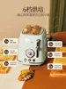 ~L British Retro Toaster Toaster Toaster Home Baked Toast Multi-Function Breakfast Maker 2