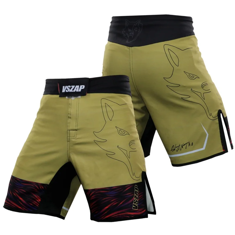 VSZAP Integrated Stand Combat MMA Giant Training Shorts Kickboxing Fitness Competition Thai Boxing Quick Dry Pants 6