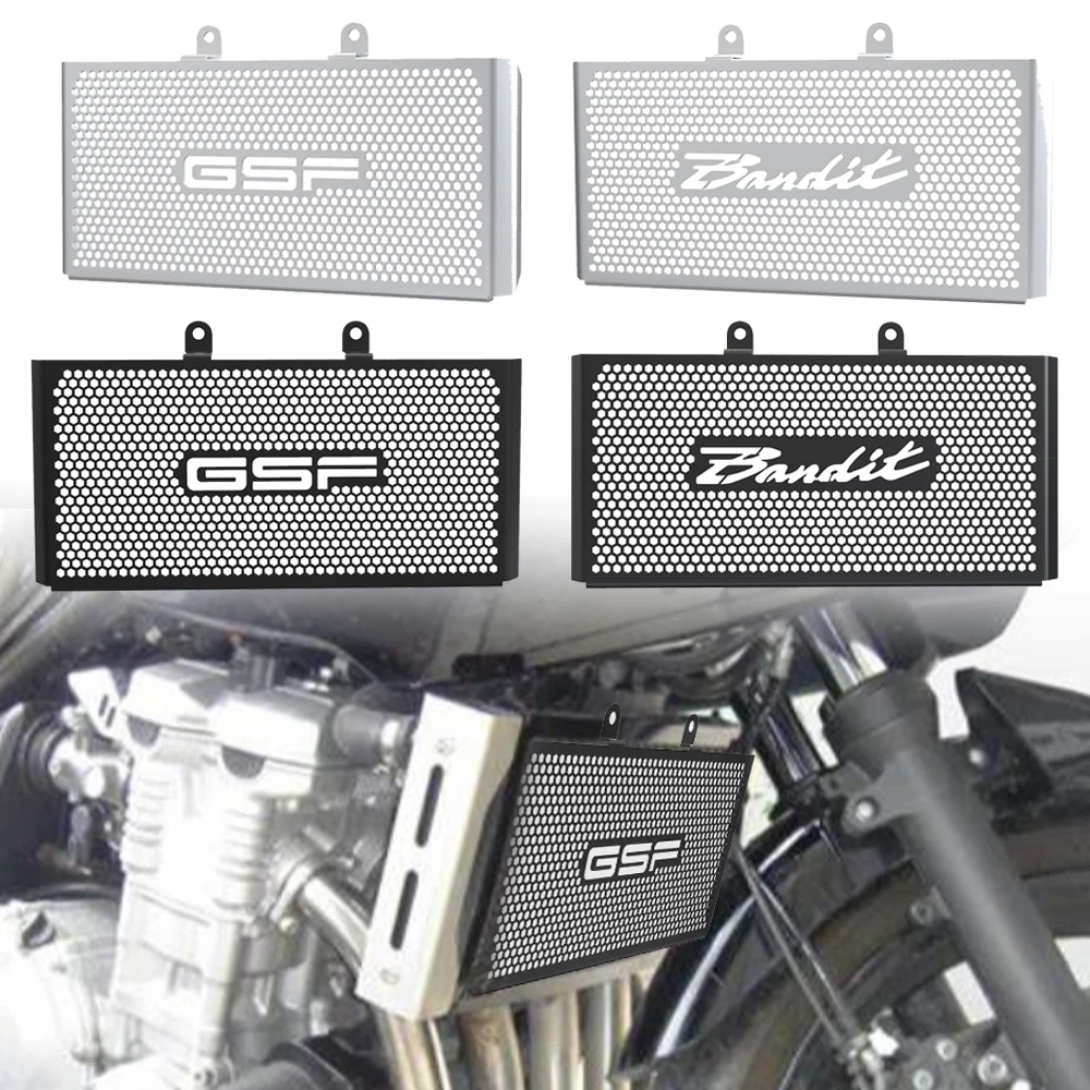 

GSF 650 GSF600 Motorcycle Radiator Guard Grille Cover Protection FOR SUZUKI GSF650/S Bandit 2005-2006 Oil Cooler Accessories