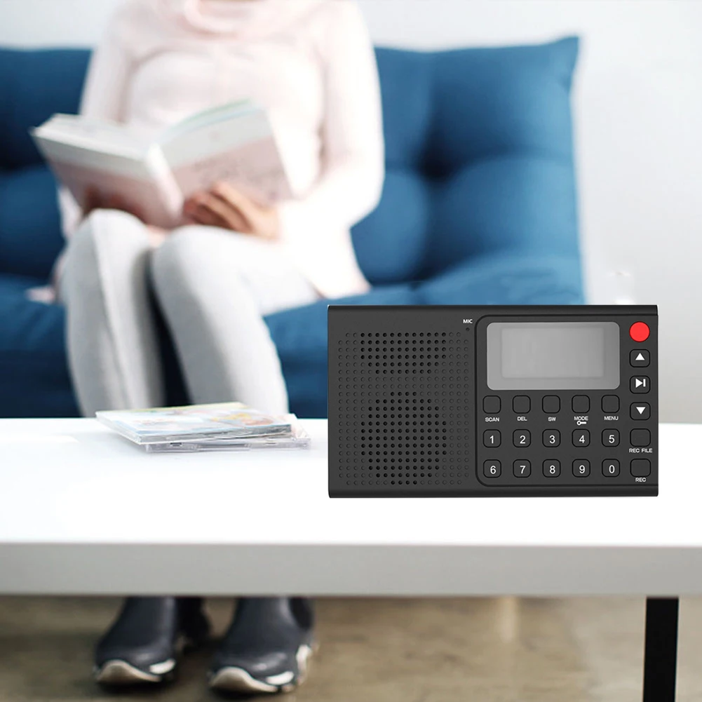 

AM FM SW mp3-плеер, AUX разъем, Полнодиапазонный цифровой плеер, радио Type-C, зарядка, MP3 музыкальный плеер, радио, будильник, Built-in Speaker