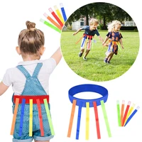 Catch Tail Props Outdoor Funny Game Toy Belt Kindergarten Collective Game Pulling Tail Parent-child Teamwork Game Skill Training