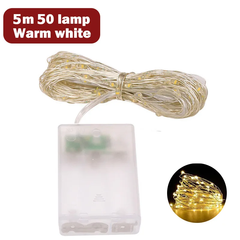 1- warm 5m 50 led