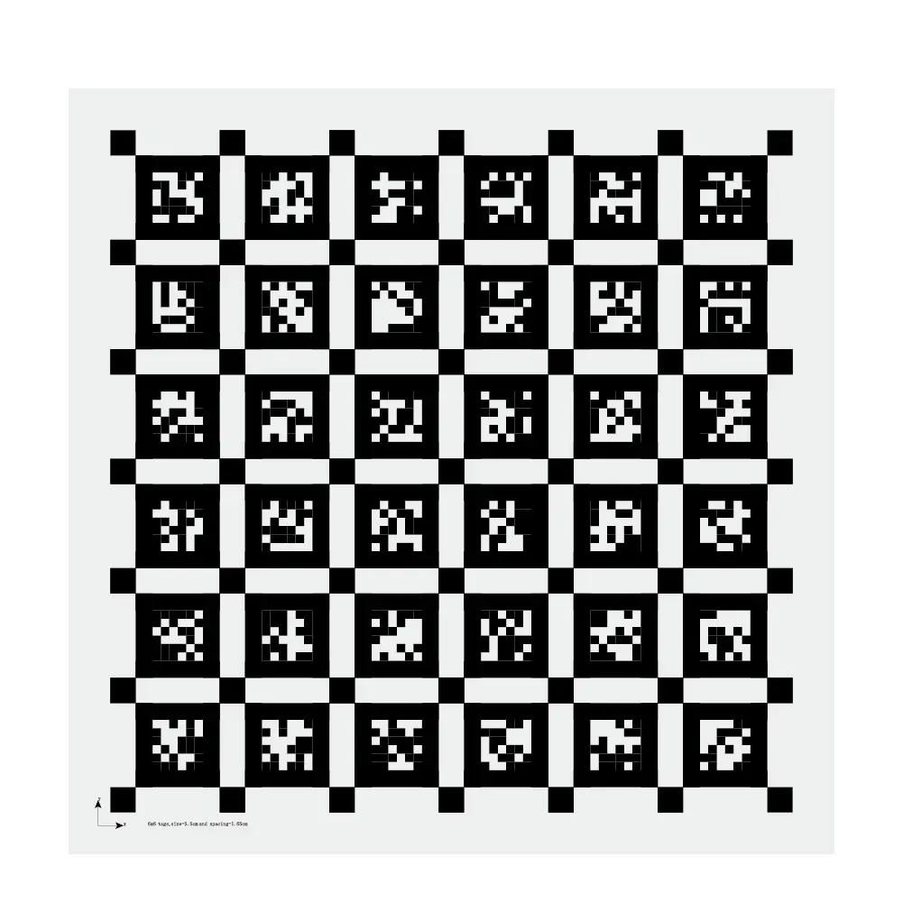 

Шахматная доска, точки, двухмерный код и другие Калибровочные графические платы могут составлять до 100*80 см