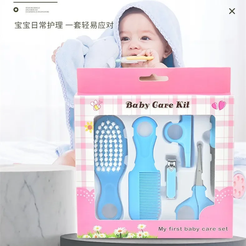 Baby Nail Care Tool Newborn Kids Childish Baby Nail Trimmer Cutter 6PCS Health Care for Infant Children Newborns Kid Items