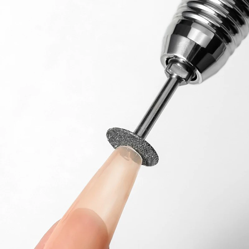 전동 네일 드릴 비트 네일 폴리싱 제거 헤드 디스크 그라인딩 버 T 밀스 그라인..