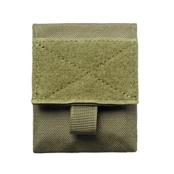 Compact Multi - Pocket Organizer: Durable, Versatile Storage for Gadgets and Accessories (Olive green)