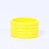 10PCS Silicone Tennis Racquet Grip Rings Racket Bands Non Slip Racket Rubber Bands for Badminton Squash Baseball Bat Handle 6