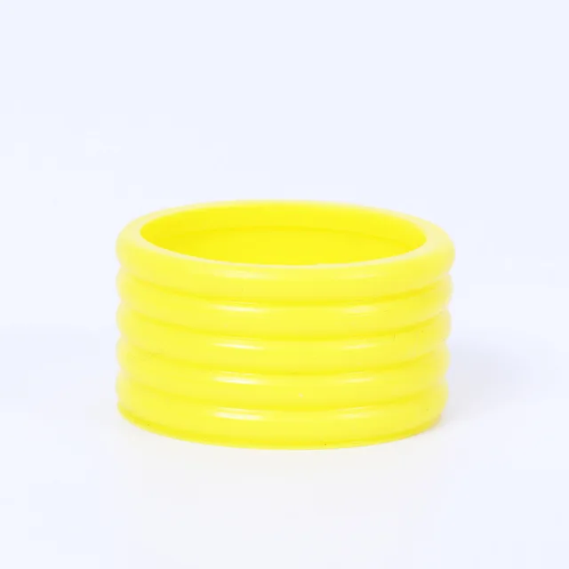 10PCS Silicone Tennis Racquet Grip Rings Racket Bands Non Slip Racket Rubber Bands for Badminton Squash Baseball Bat Handle 6
