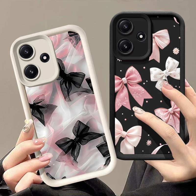 Chic Pink Bow Phone Case