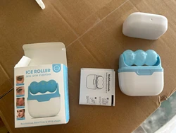 Chill & Soothe: Dual - Purpose Cooling Massage Roller (Blue)
