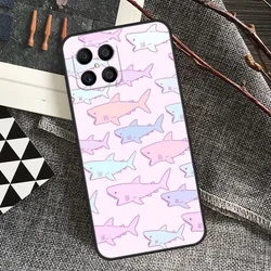 Ocean Shark Tooth Design Fish Case - Stylish Protective Cover for Honor 90 (16533)