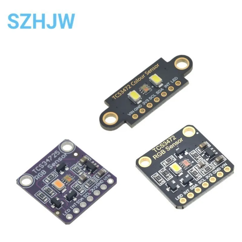 TCS34725 TCS34725 컬러 인식 센서 RGB IIC 혼합 유도 모듈 Arduion STM32