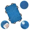 Positioning Bed Pad with Handles Mattress Protection for Turning Sliding,Washable Waterproof 8 Handle Incontinence Bed Pad 3