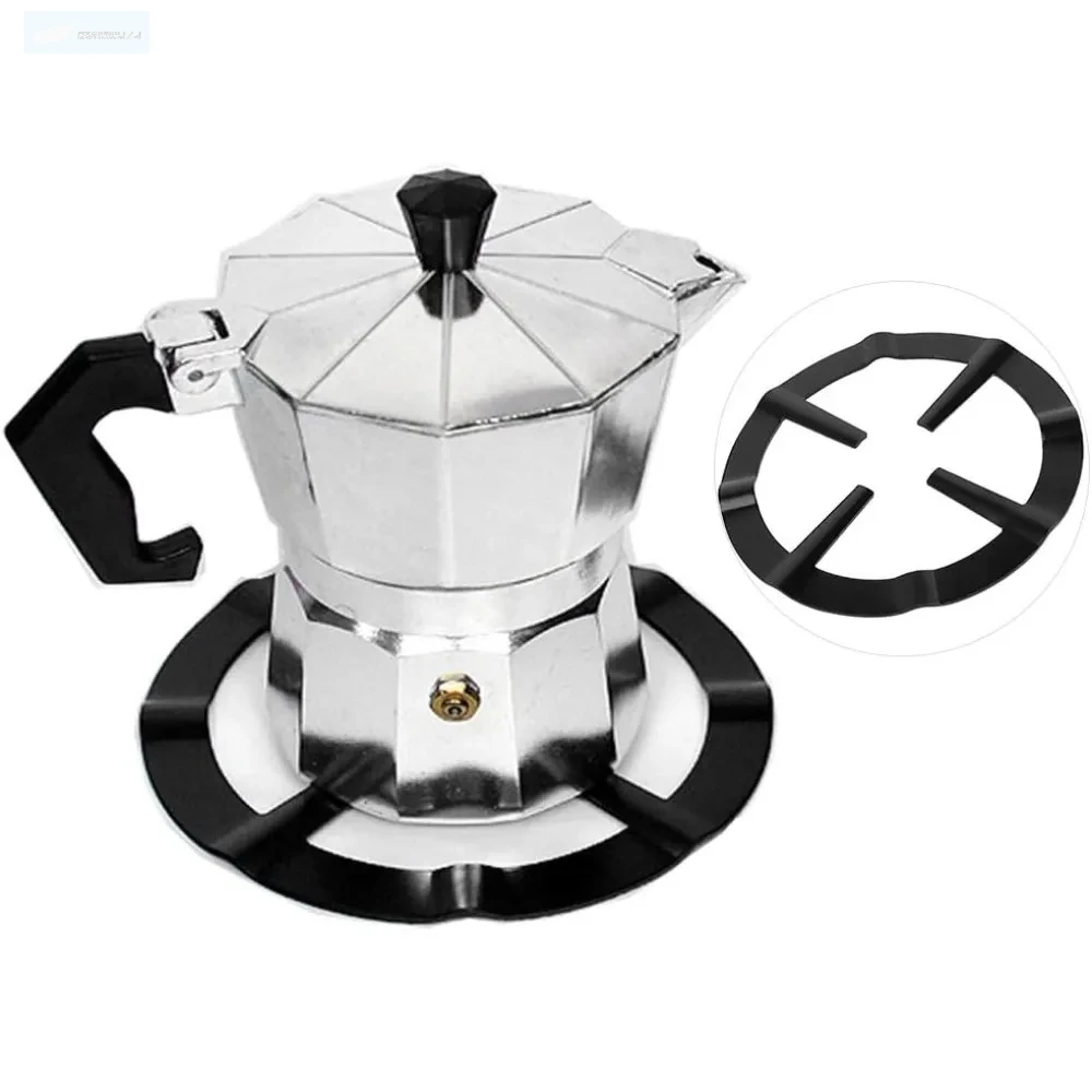 Stove Stand 1 Pack Small Stove Stand Gas Wok Ring Stainless Steel Moka Pot Stand Coffee Pot Round Burner Cookware Cooking Accessories
