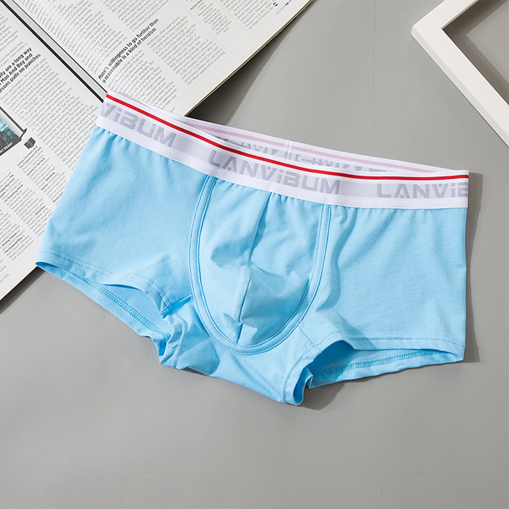 

Mens Boxer Briefs Seamless Underwear Sexy Low Waist U Pouch Boxers Shorts Slim Thin Breathable Underpants Bikini Slip Homme