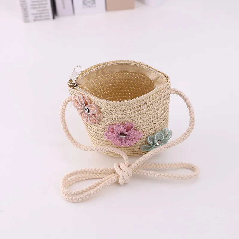 little girls summer straw sun hats and straw shoulder bags straw hat,baby sun hat,outdoor sun hat