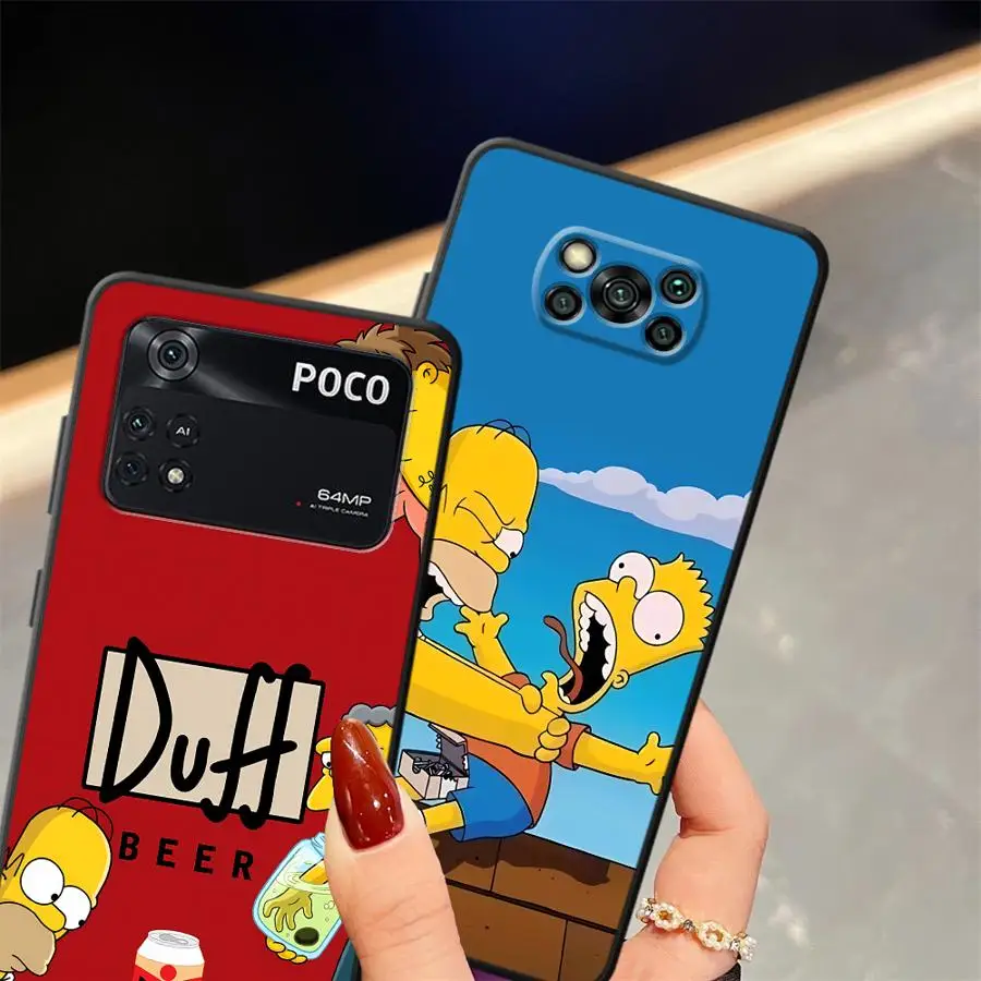 Cute Cartoon S-simpsons Phone Cover Case