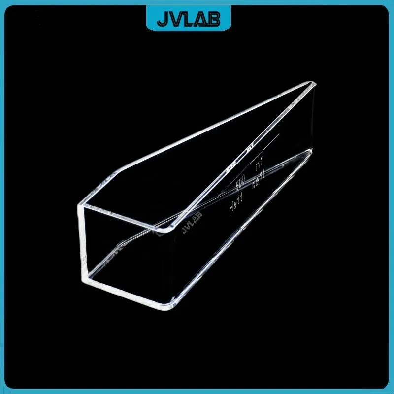Hull Cell 500 ml Galvanized Hull Cell Testing Equipment Harrington Groove Graduated Hough Groove Sub Tank 500 CC