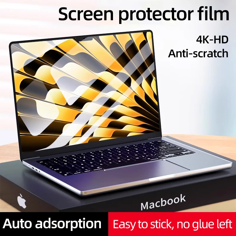 Adatto Per Apple Macbook Pro Screen Protector Macbook Air M2 Pellicola Protettiva Mac Notebook 2023 M3 Pellicola Temperata 13 Pollici 16