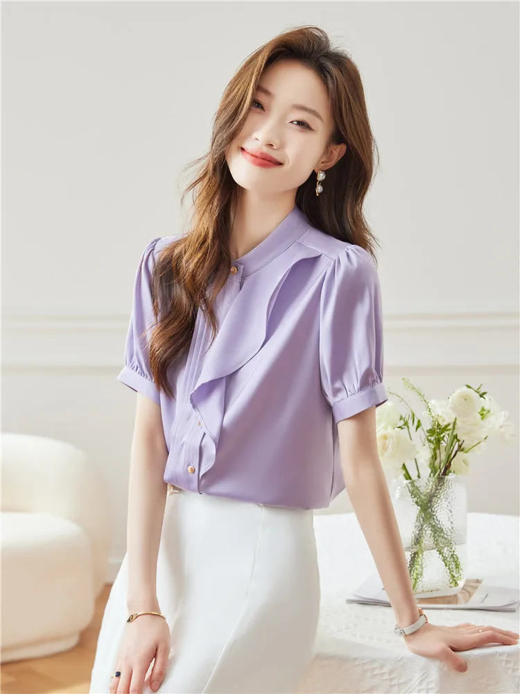 Aliexpress Blusones Verano Mujer Blusa De Manga Corta Para Mujer