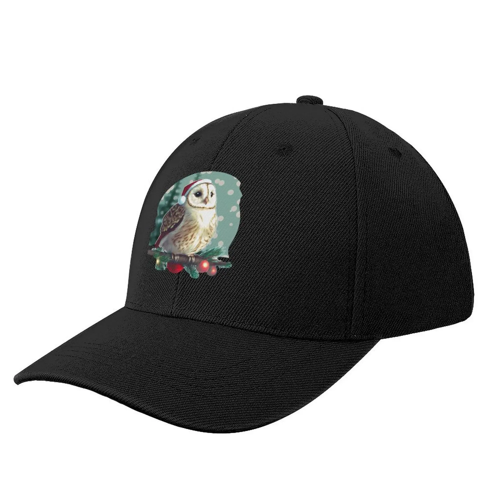 

Christmas Owl Baseball Cap Mountaineering Hip Hop Fishing cap Mens Tennis Women's