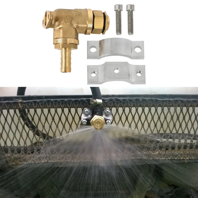 

For Connect 3/8" / 1/2" Hose Water mist Sprayer Gun ATV Suzuki Kawasaki Spot Garden Watering Sprayer Boomless Nozzle Up to 31FT