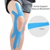 Elastic Pre-Cut Knee Support Muscle Tape Colorful Kinesiology Tape Waterproof Breathable Athletic Tape Anti-Strain Tension Tape 2