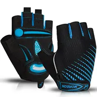 MOREOK Cycling Gloves,Breathable Bicycle Gloves,5MM Gel Pads Non-Slip Mountain Bike Gloves MTB Road Biking Gloves for Men Women 1