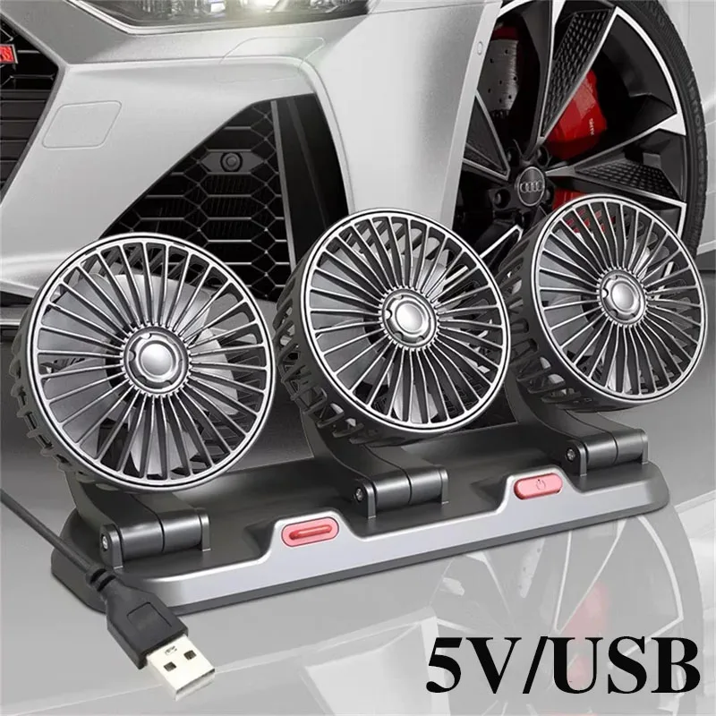 3 Head 5V USB