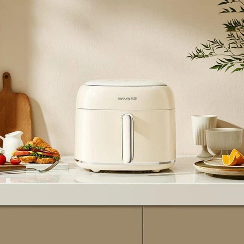 Joyoung 220V Air Fryer Home 6L Oil-free Fryer 1350W Electric Fryer 24 Hours Appointment Power Failure Memory Oven 4