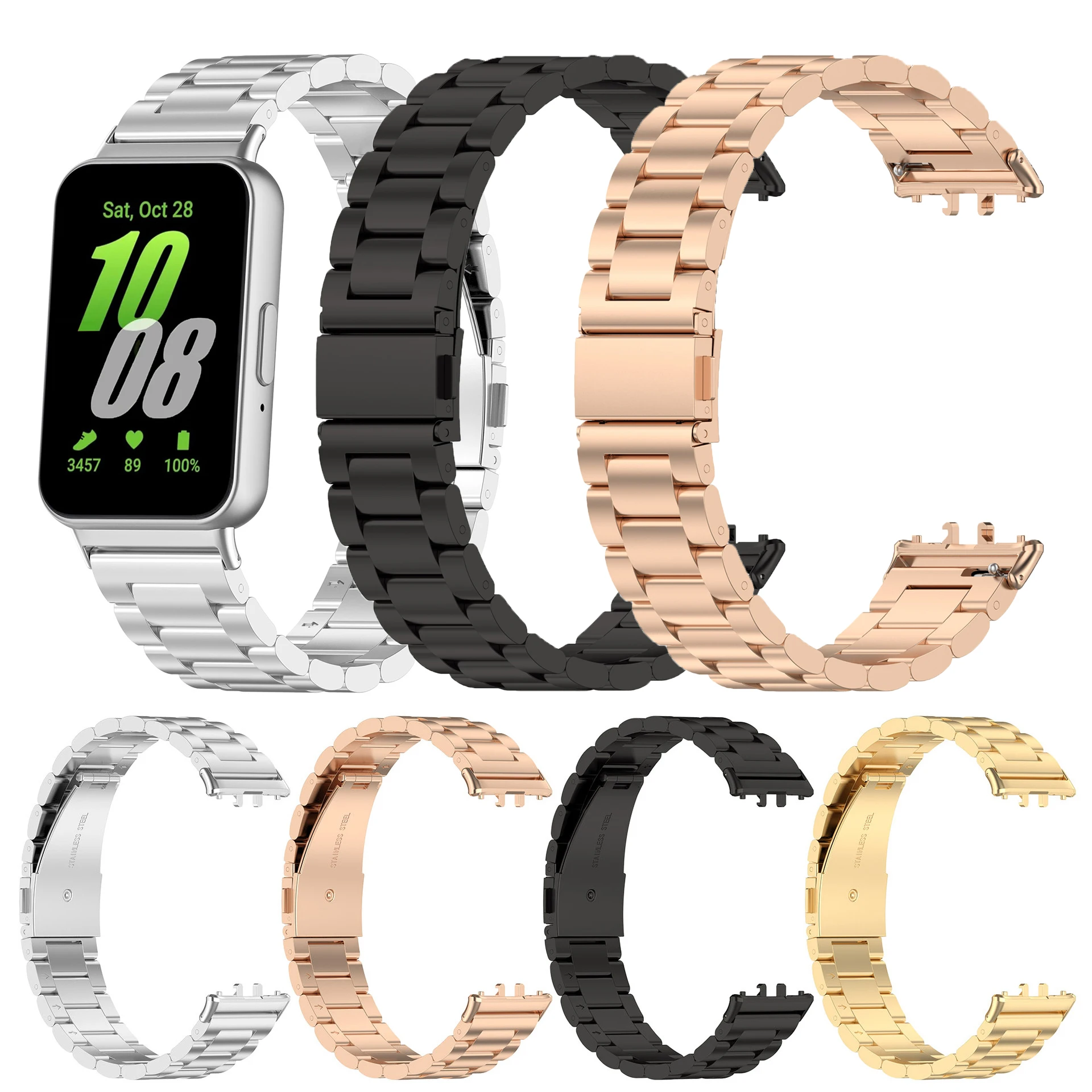 

Ремешок из нержавеющей стали для Samsung Galaxy Fit 3