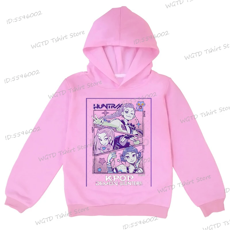 KPop D-De-mon Hoodie Unisex - Retro Pullover Mit 3D Druck In Plus Size