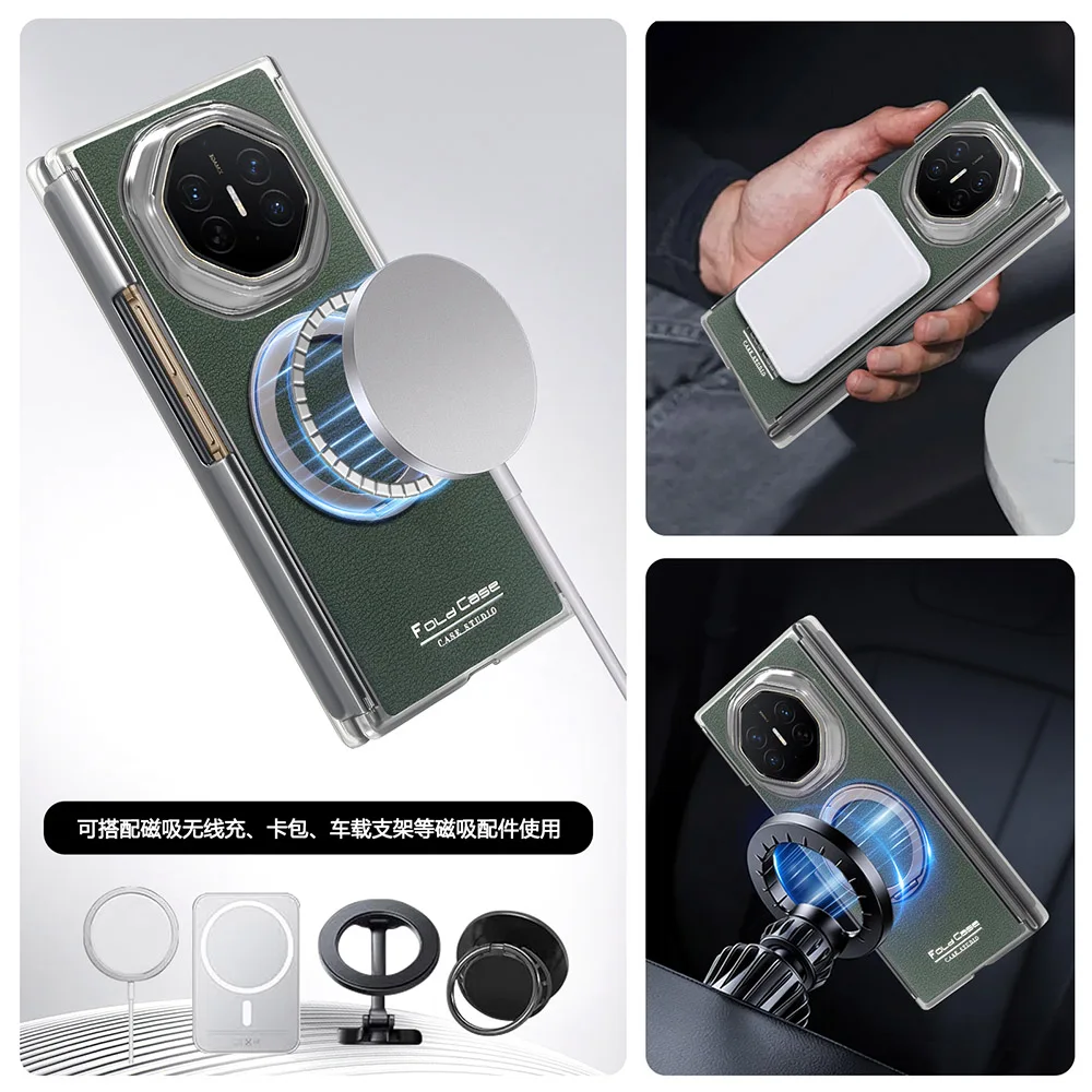Dual-Axis Shockproof Case with Rotatable Ring Kickstand