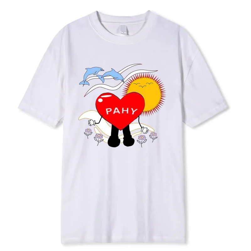 

Men T Shirt Cotton Anime T-shirts Harajuku Street Clothing Summer Casual Short Sleeve Oversized Breathable Tees