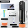 Mini Cordless Car Polisher Electric Car Polishing Repair Kit LED Display Automotive Scratch Removal Polishing Machine for Car 3
