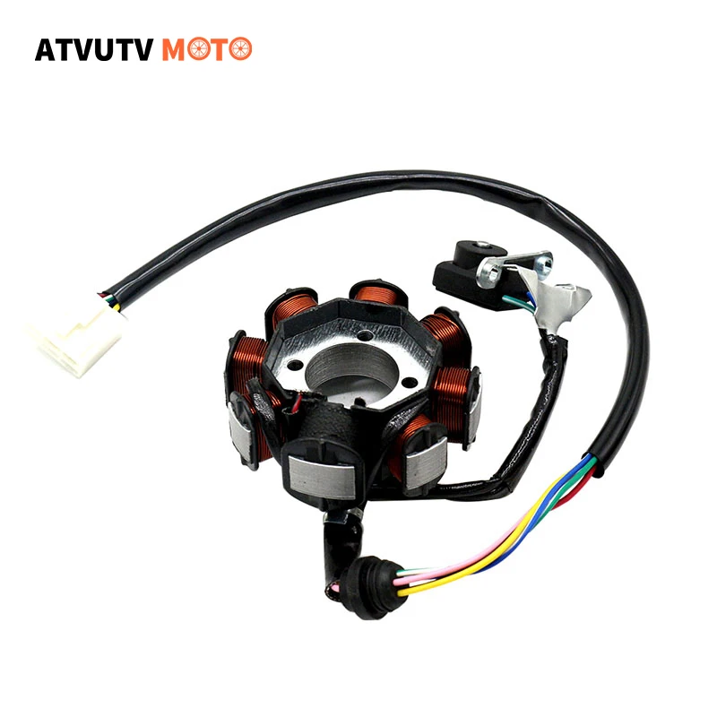 Motorcycle 8-Coil Dc Magneto Stator For Cg125 Cg150 Atv Quad Pro Pit Dirt Bike Scooter Moped