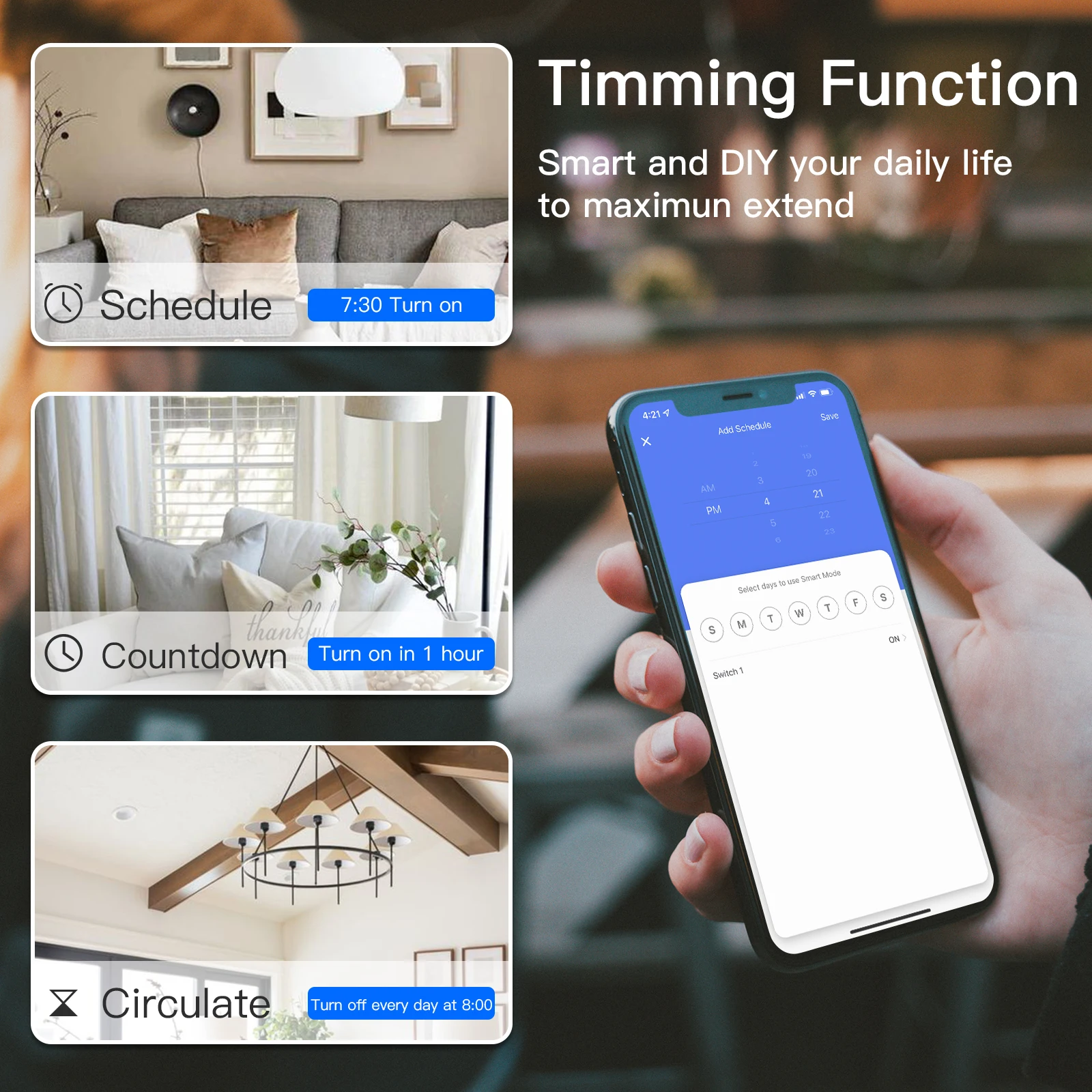 zigbee smart life tuya google alexa 1 gang 2 gang 3gang 03