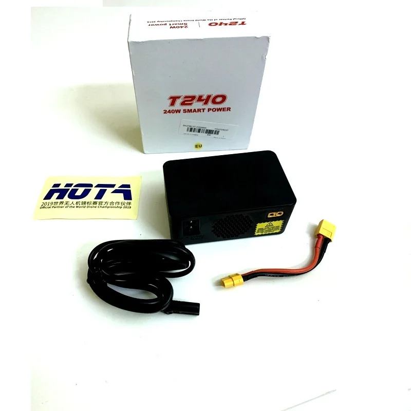 Hota T240 Alimentatore Alimentatore Alimentatore Per Hota P6 D6 Isdt Q8 Q8 Max Smart Balance Charger Con Uscita Xt60