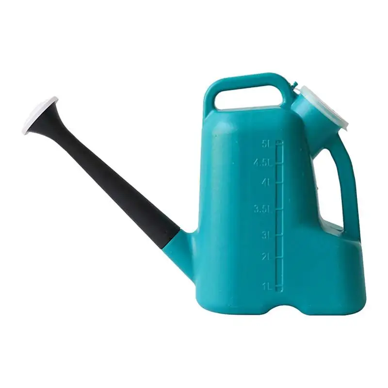 

New Shower Watering Can Large Outdoor Plant Gallon Watering Can With Lid Long Spout 5L Garden Gardening Flower Watering Can