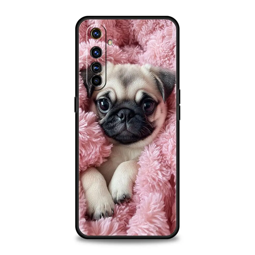 Adorable Pug Dog Design Phone Case Cover
